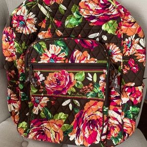 Vera Bradley English Rose Campus Backpack
